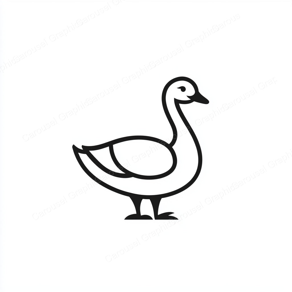 Geese Vector Graphic preview