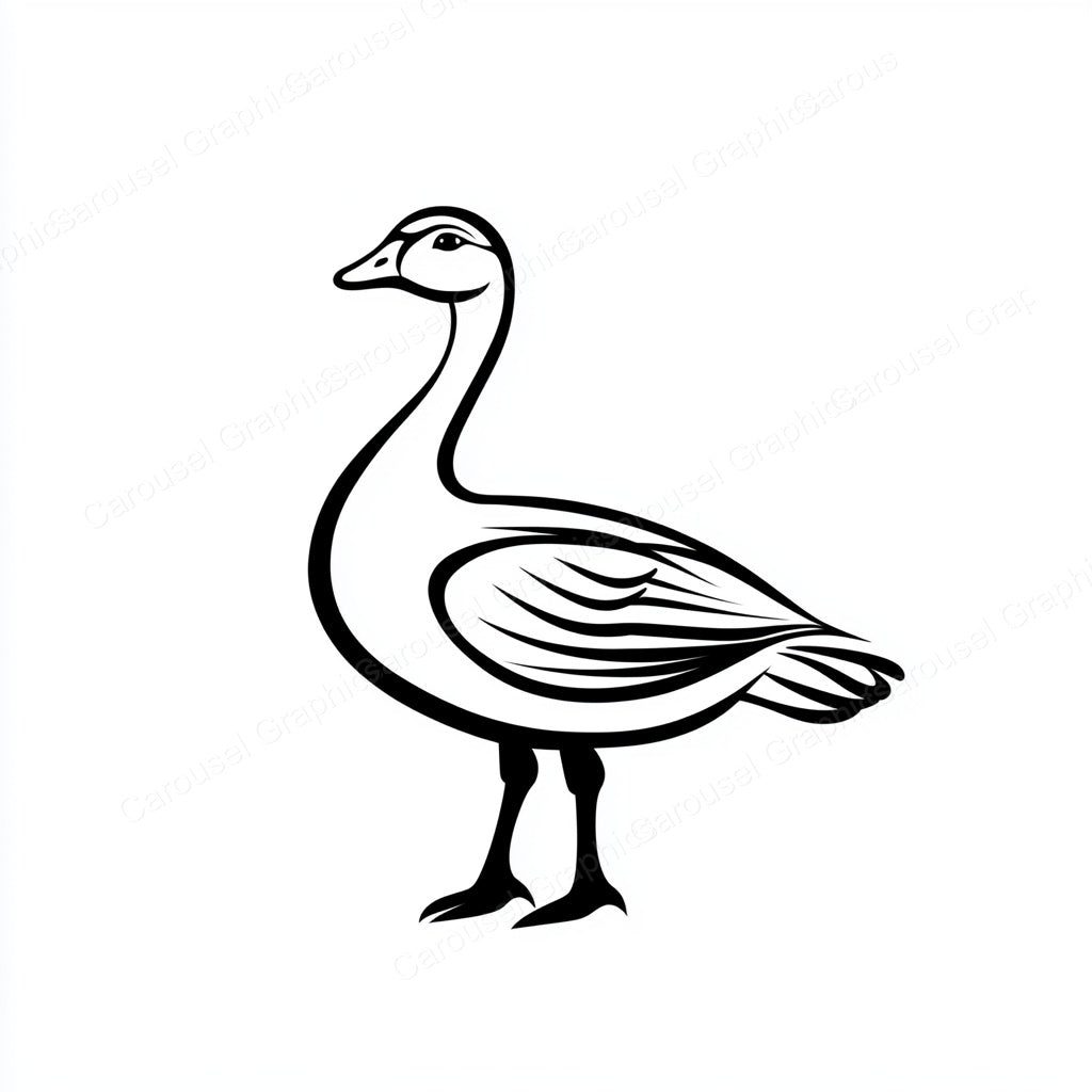 Geese Vector Graphic preview