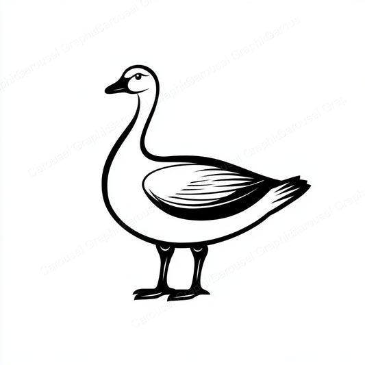 Geese Vector Graphic preview