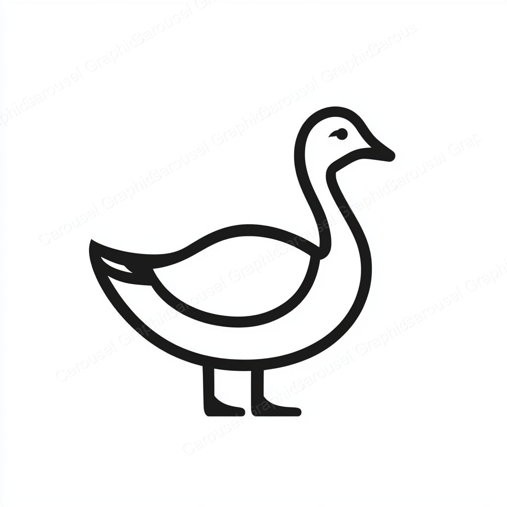 Geese Vector Graphic preview