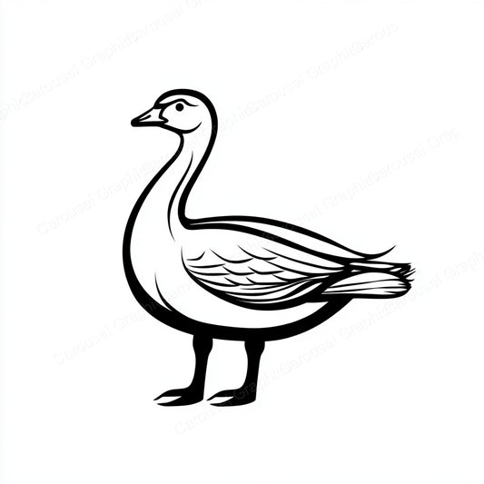 Geese Vector Graphic preview