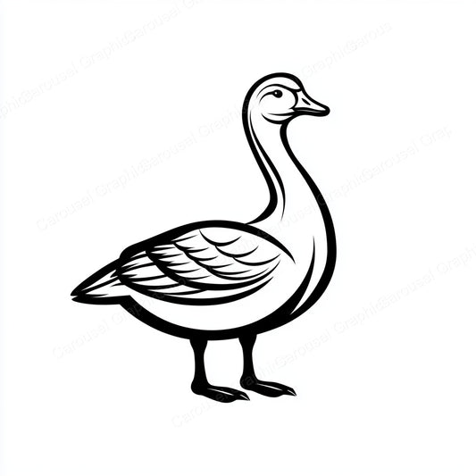Geese Vector Graphic preview