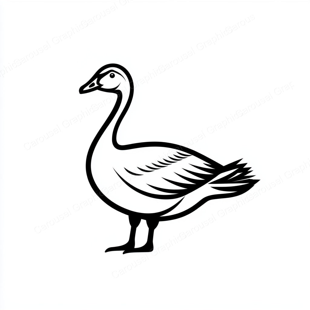 Geese Vector Graphic preview