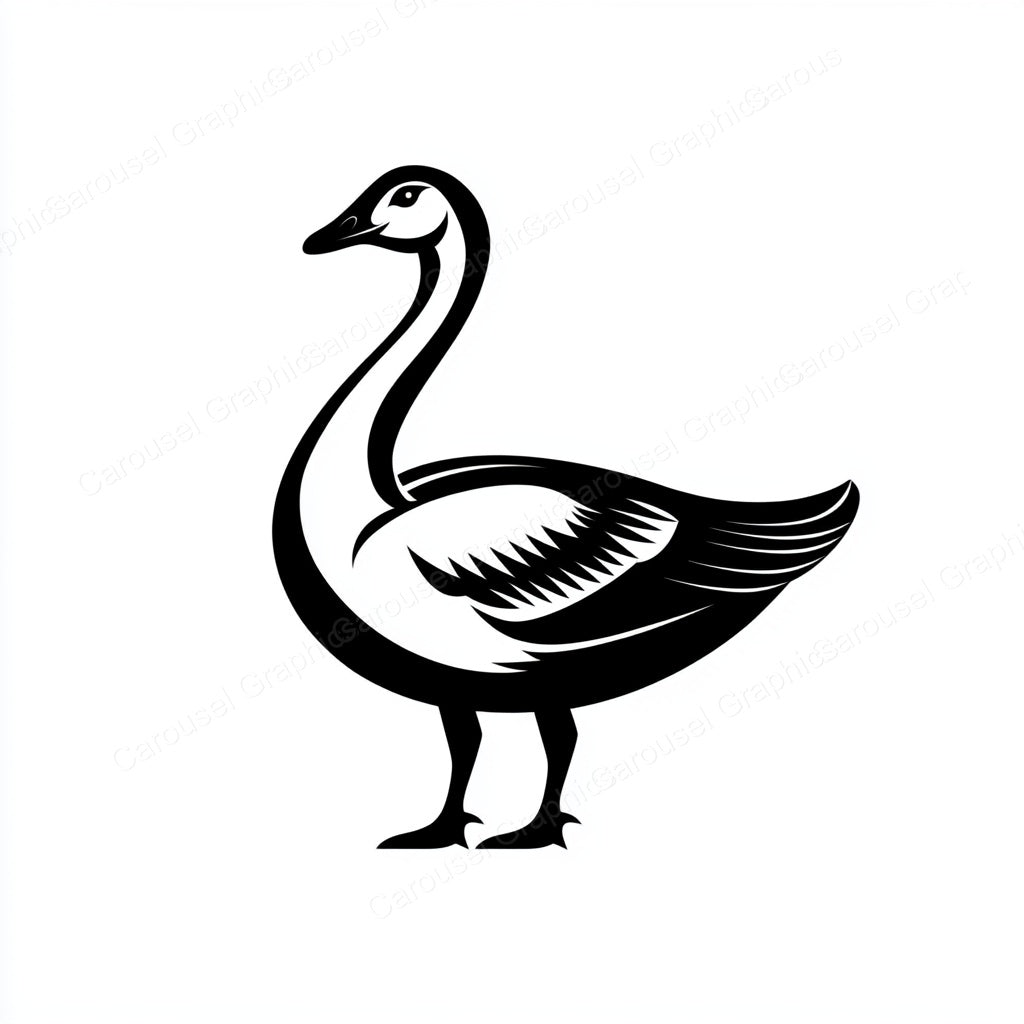 Geese Vector Graphic preview