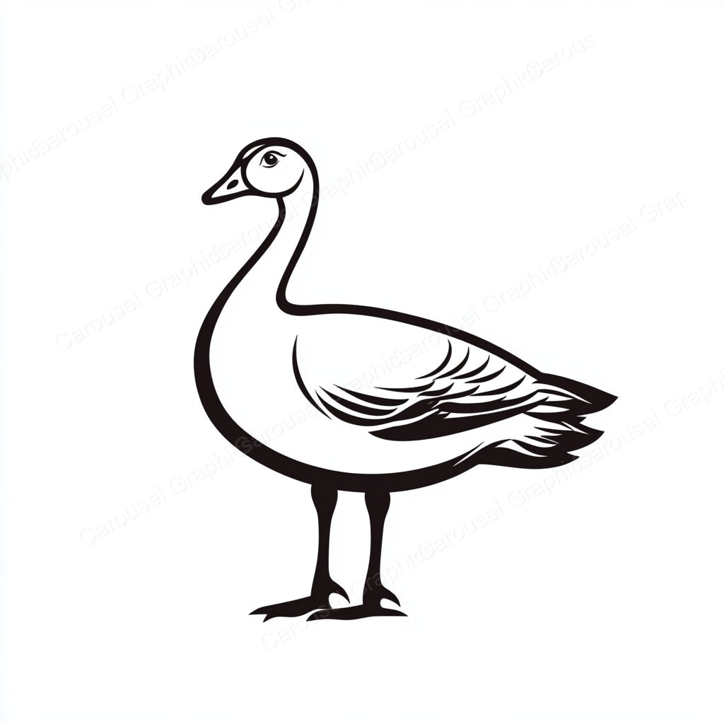 Geese Vector Graphic preview