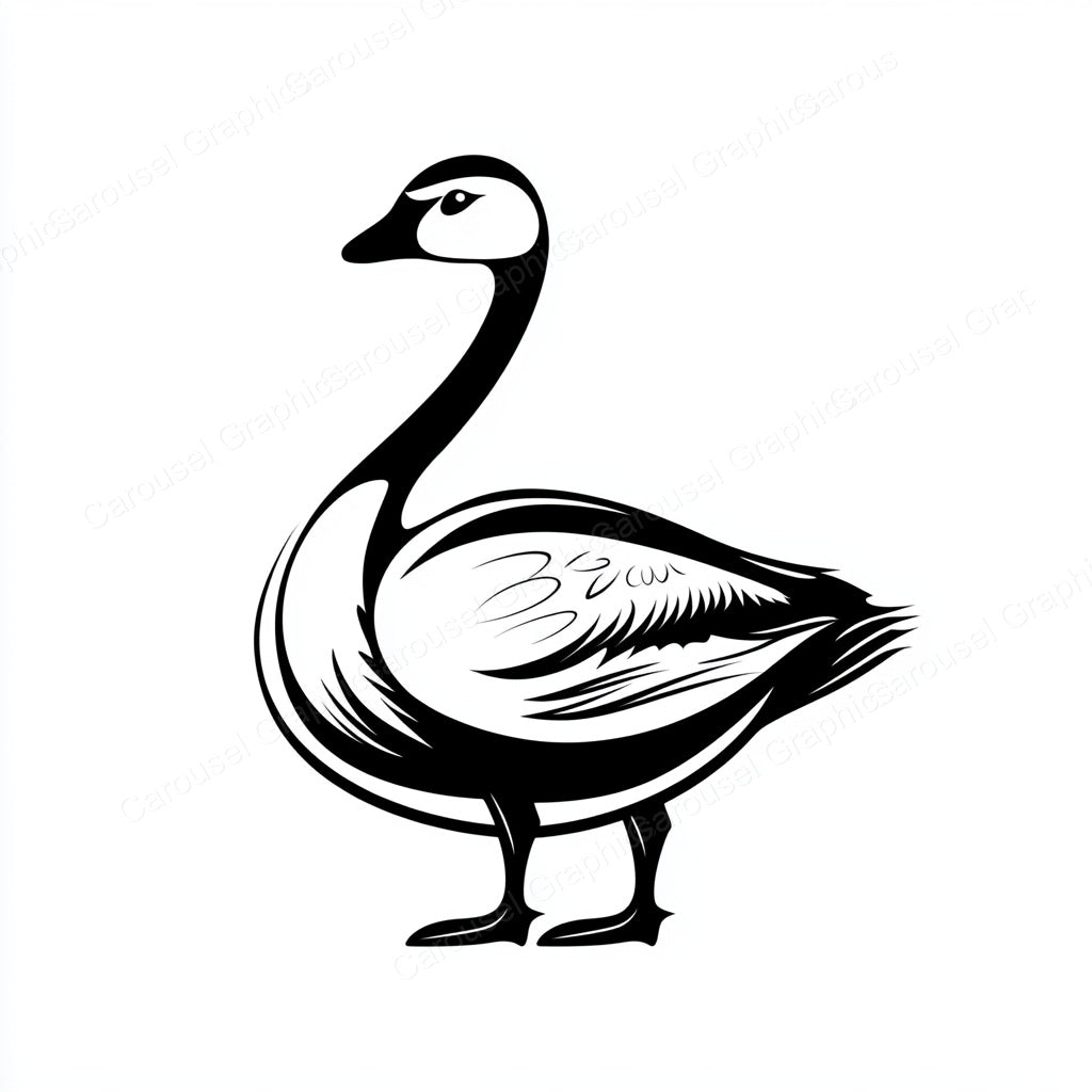 Geese Vector Graphic preview