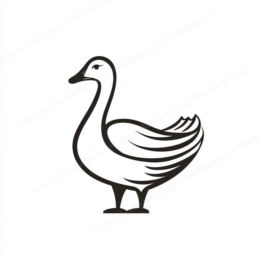Geese Vector Graphic preview
