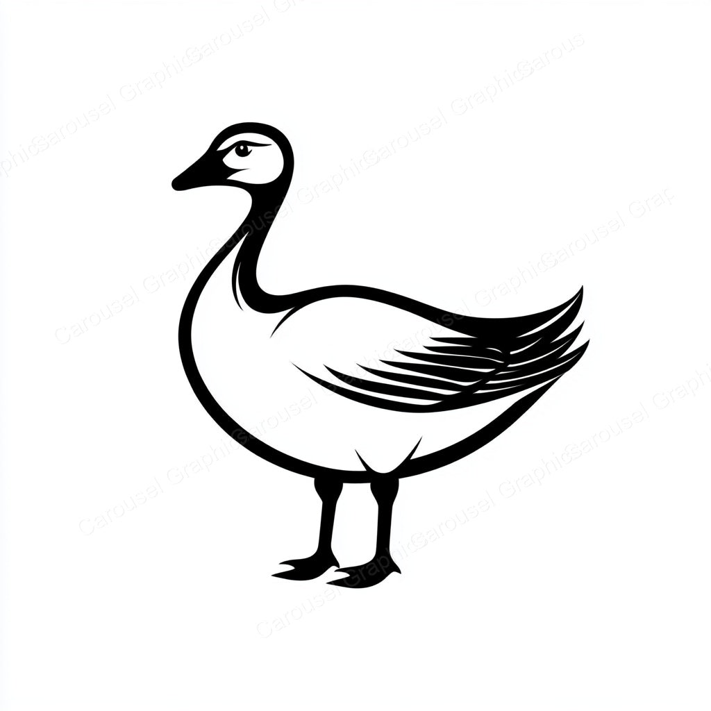 Geese Vector Graphic preview