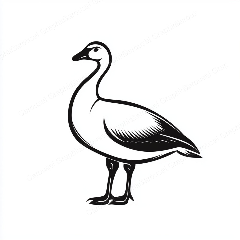 Geese Vector Graphic preview