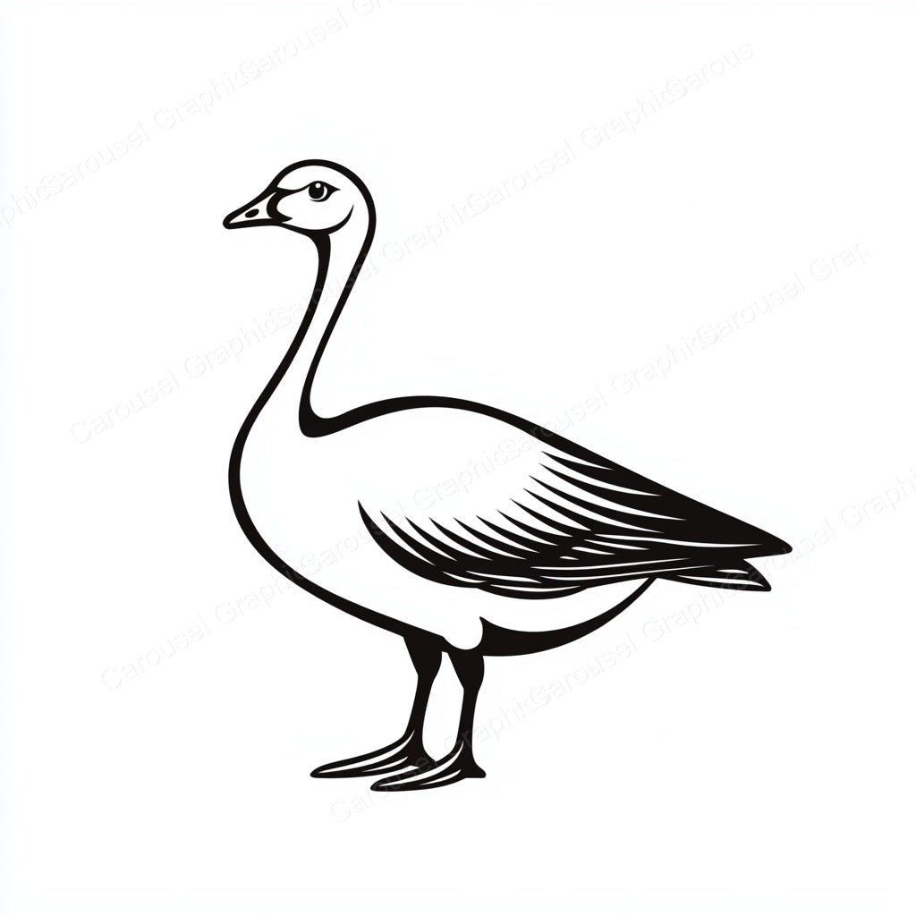 Geese Vector Graphic preview