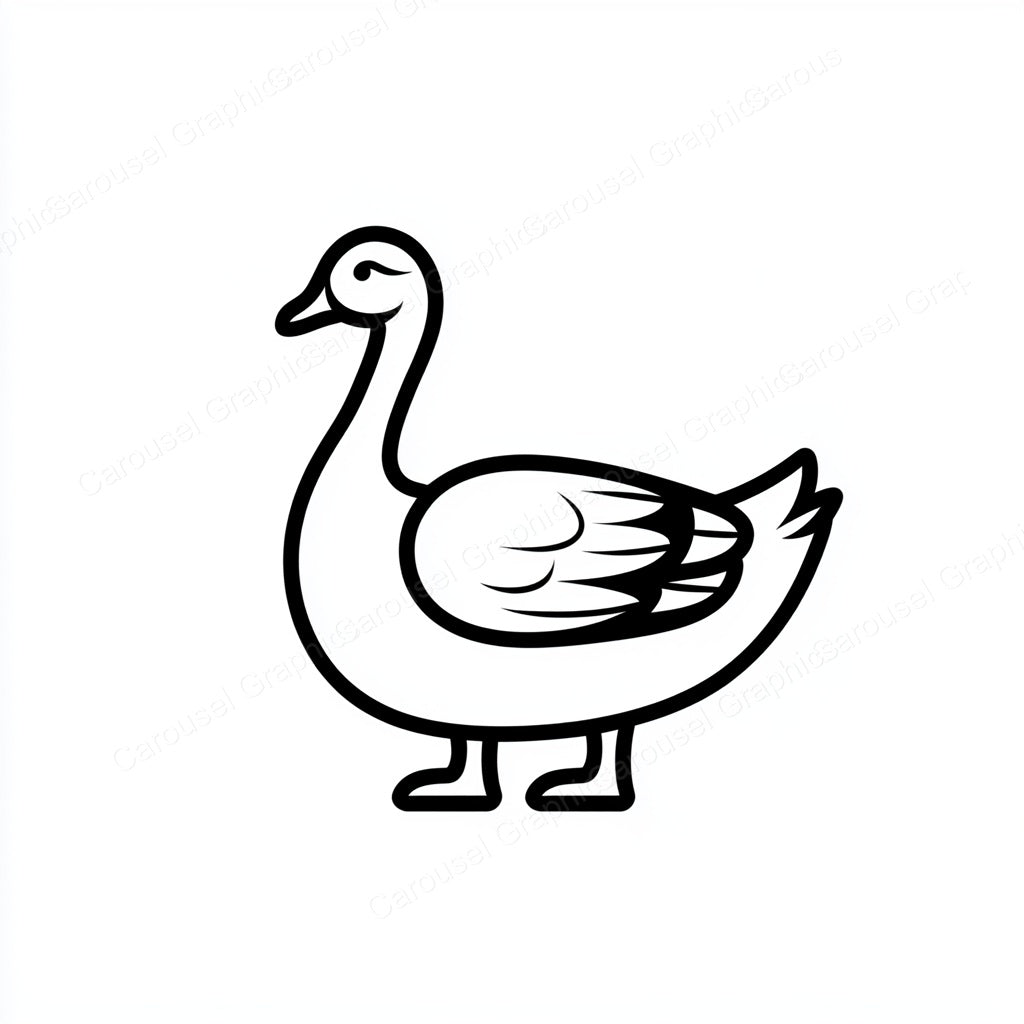 Geese Vector Graphic preview
