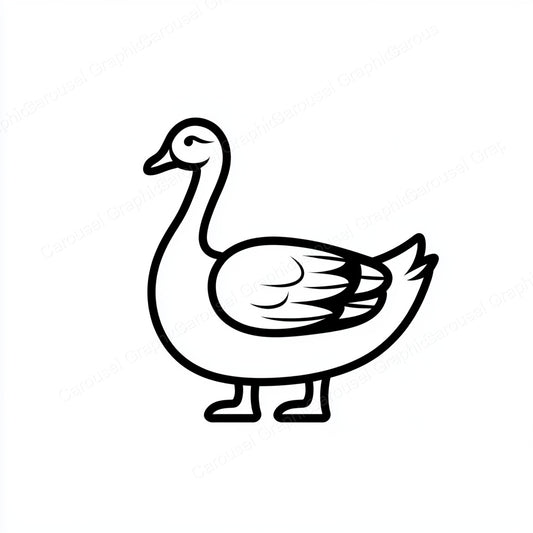 Geese Vector Graphic preview