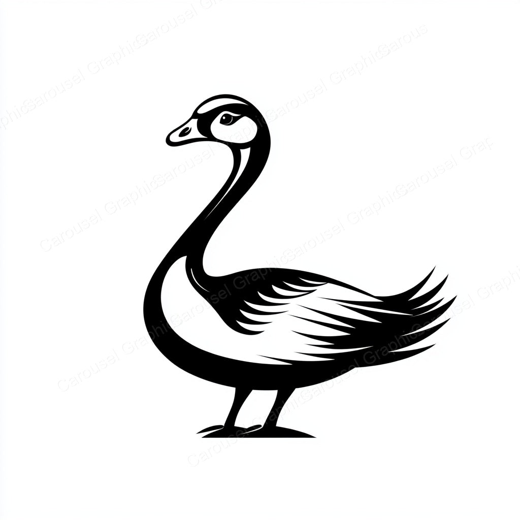 Geese Vector Graphic preview