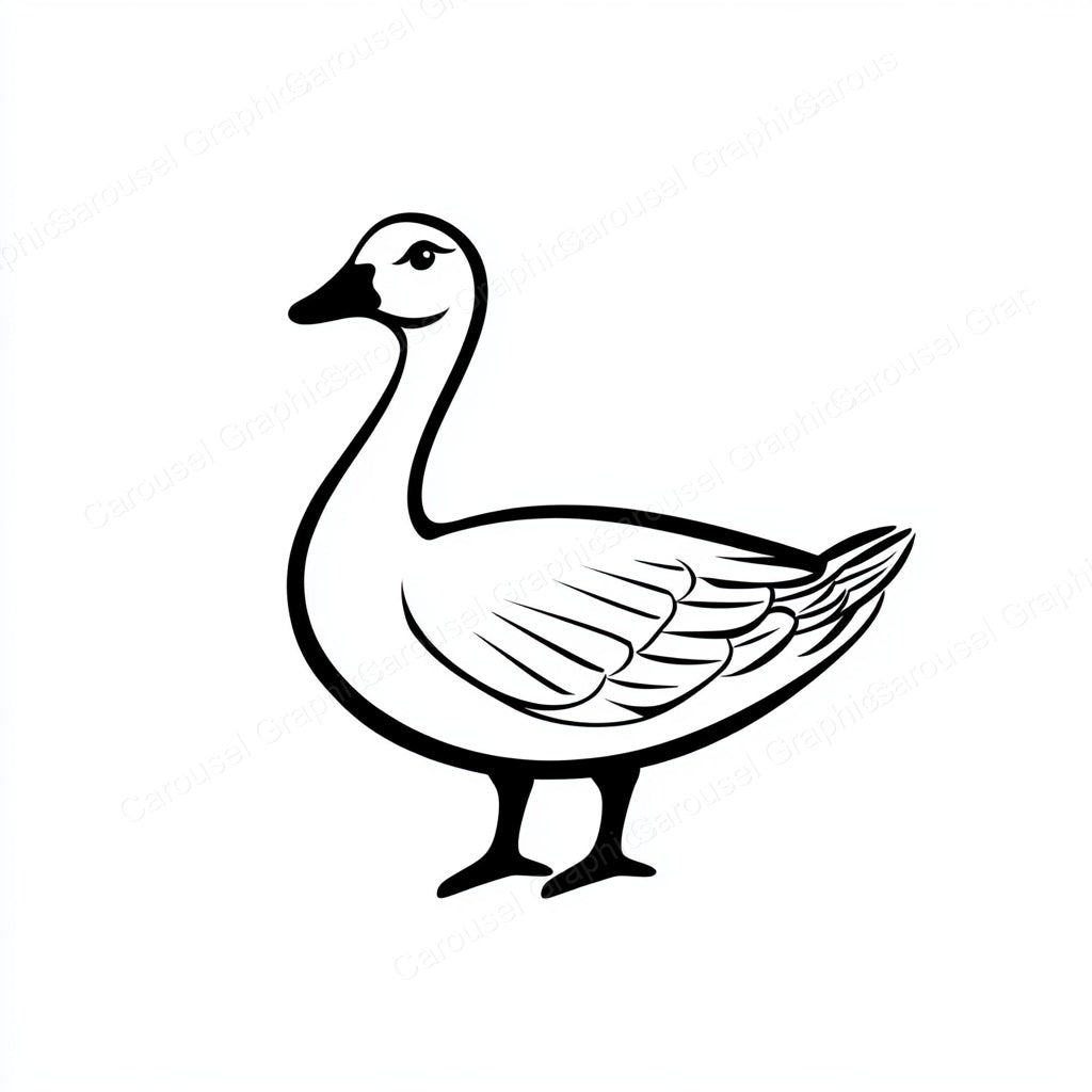 Geese Vector Graphic preview