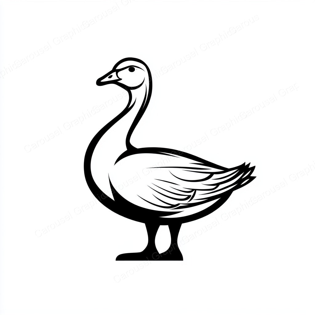 Geese Vector Graphic preview
