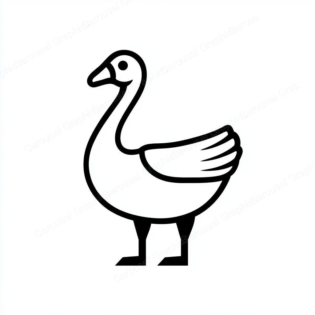 Geese Vector Graphic preview