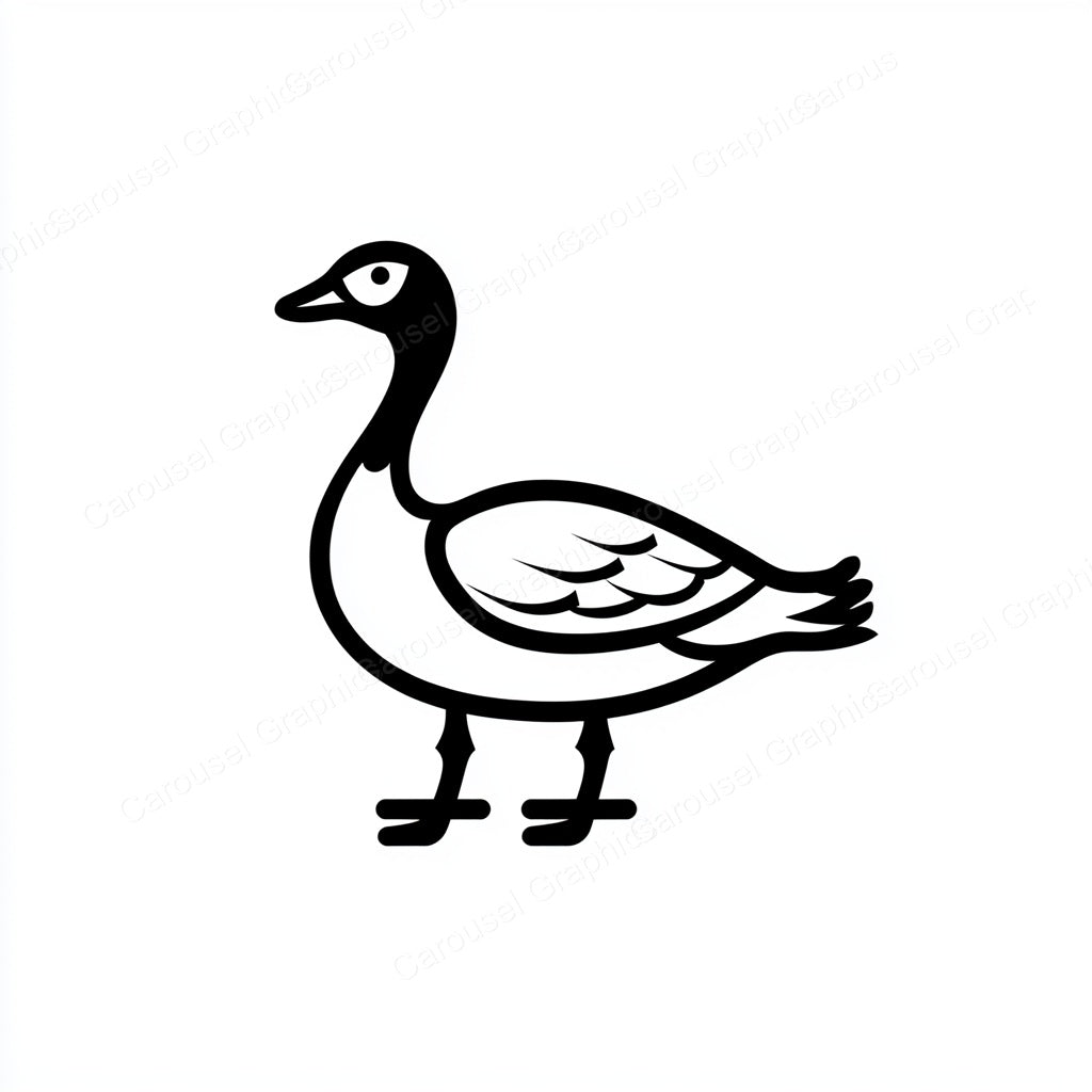 Geese Vector Graphic preview