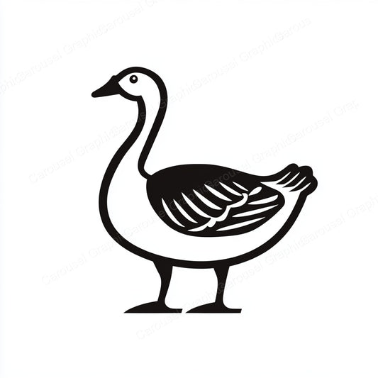 Geese Vector Graphic preview