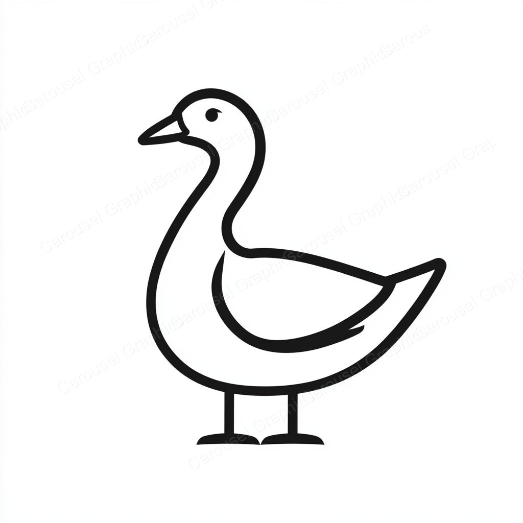 Geese Vector Graphic preview