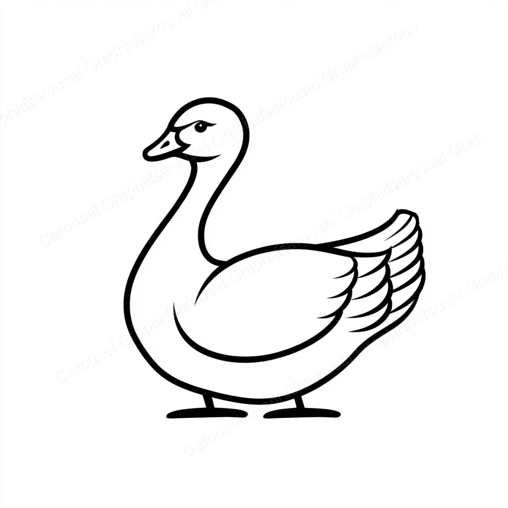Geese Vector Graphic preview