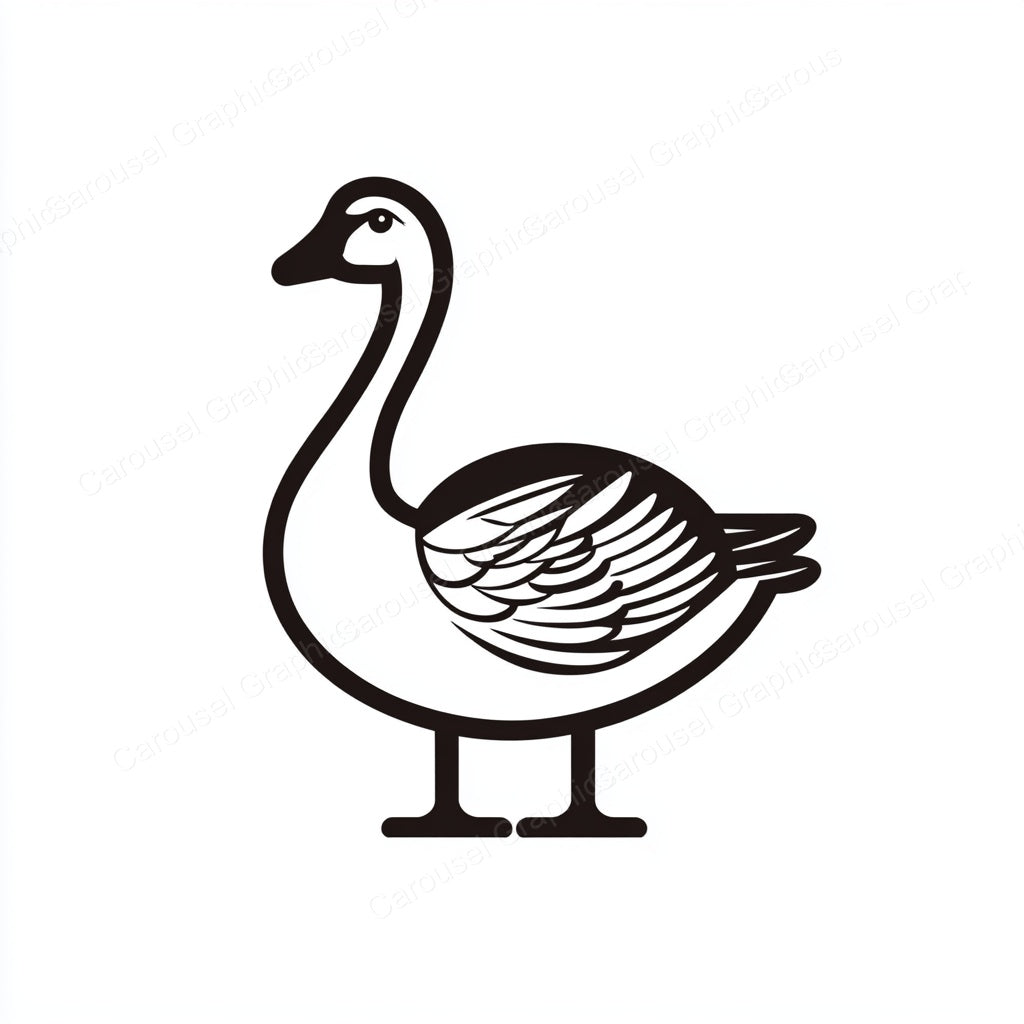 Geese Vector Graphic preview