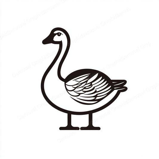 Geese Vector Graphic preview