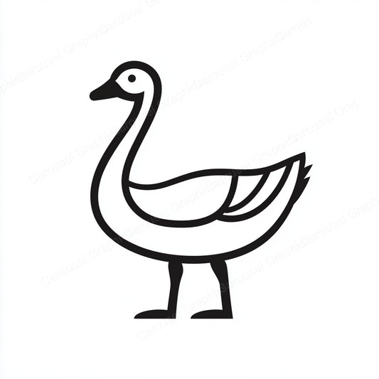 Geese Vector Graphic preview