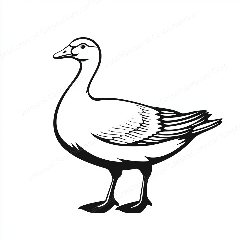 Geese Vector Graphic preview