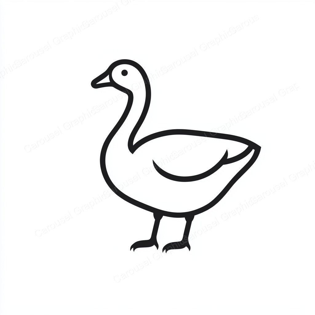 Geese Vector Graphic preview