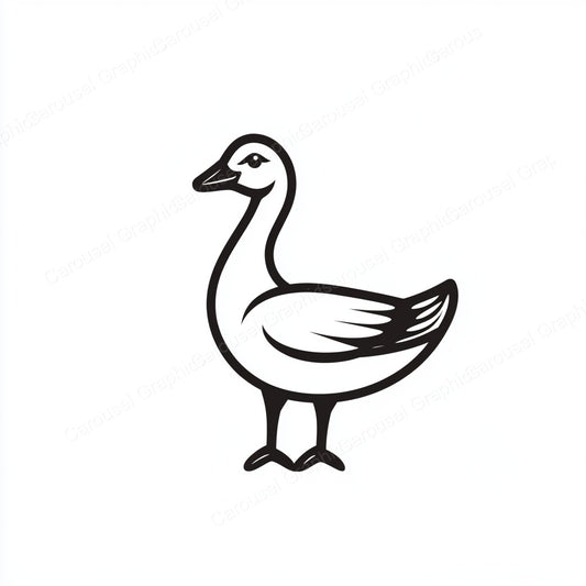 Geese Vector Graphic preview