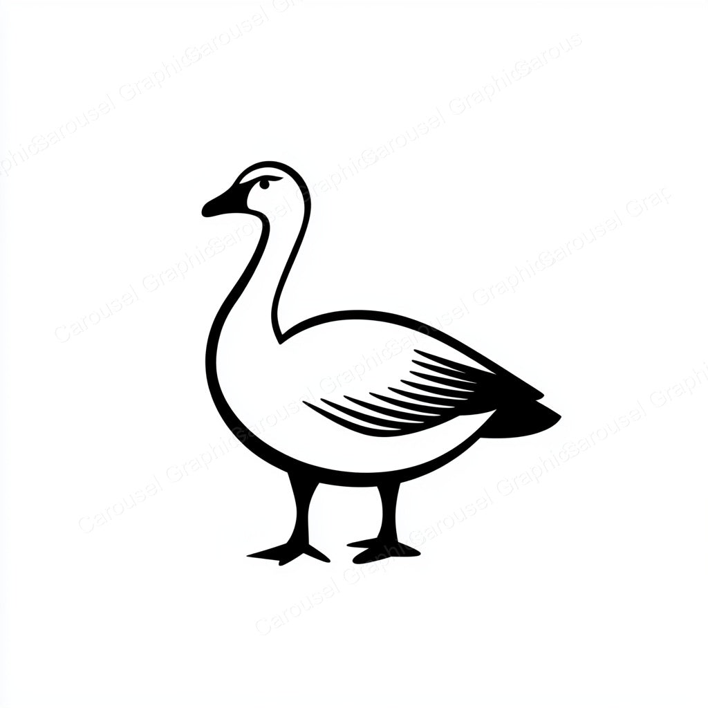 Geese Vector Graphic preview