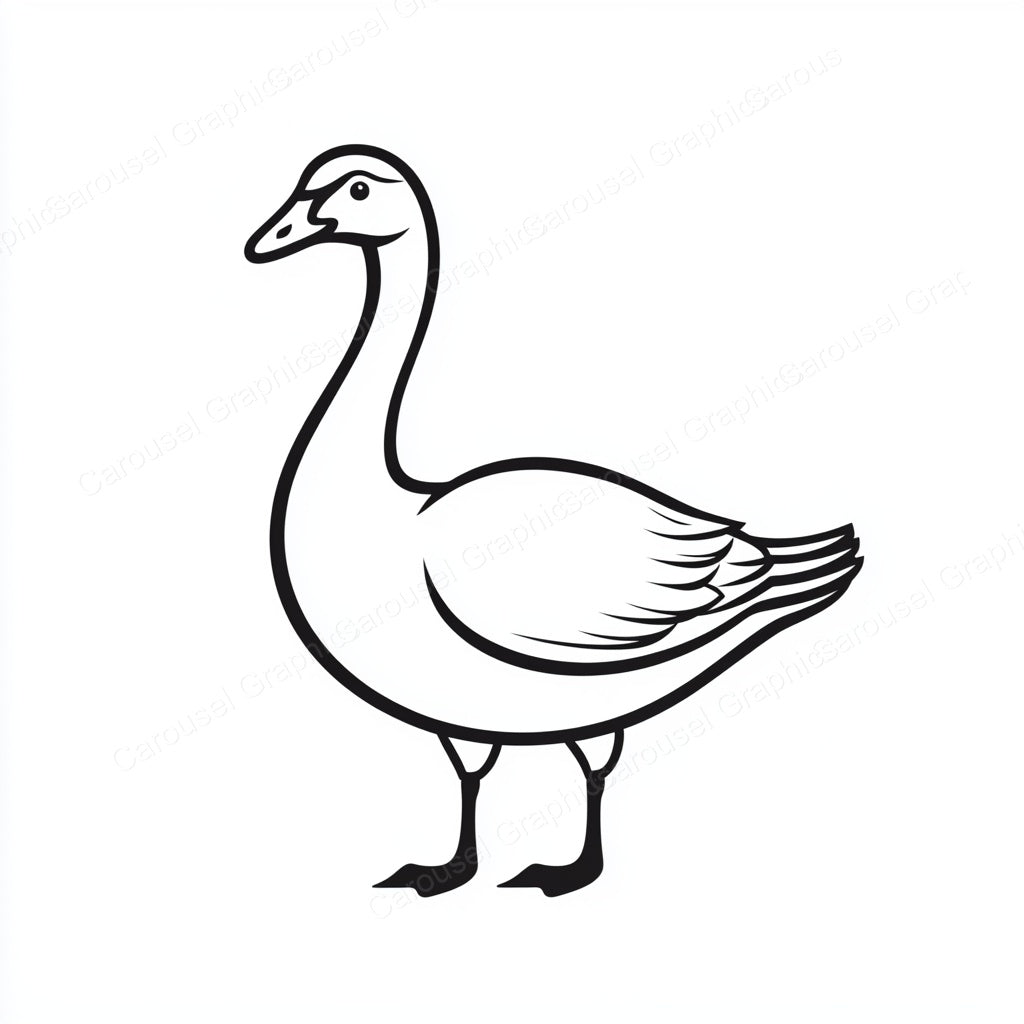 Geese Vector Graphic preview