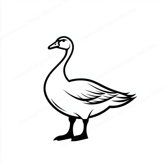 Geese Vector Graphic preview