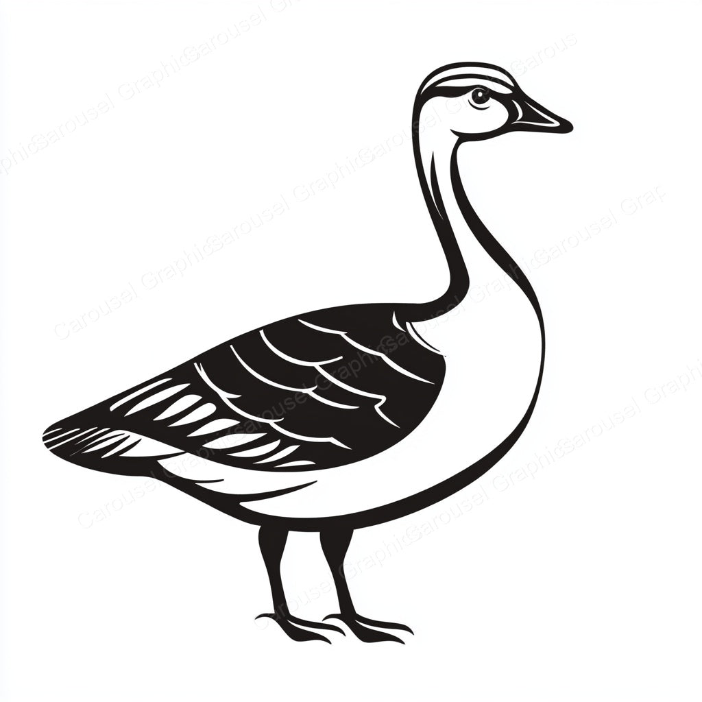 Geese Vector Graphic preview