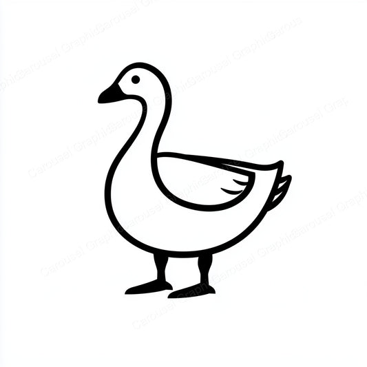Geese Vector Graphic preview
