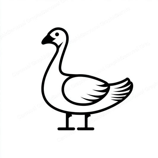 Geese Vector Graphic preview