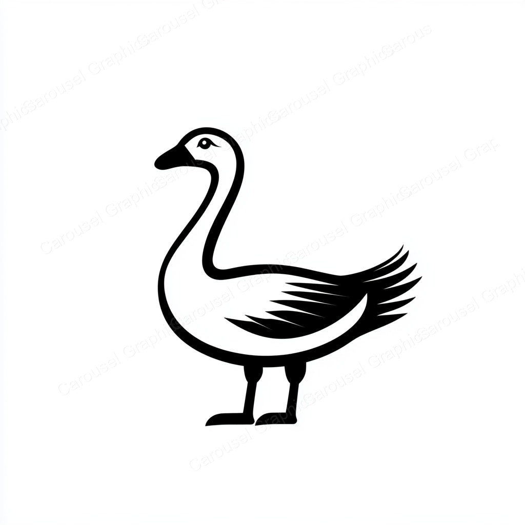 Geese Vector Graphic preview