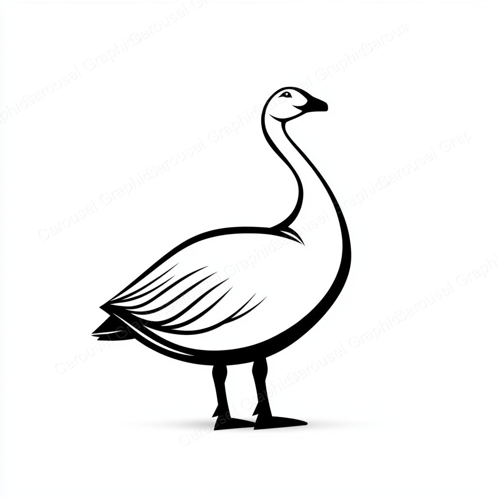 Geese Vector Graphic preview