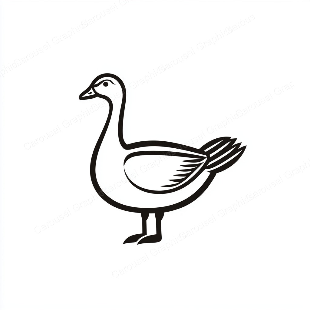 Geese Vector Graphic preview