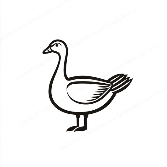 Geese Vector Graphic preview