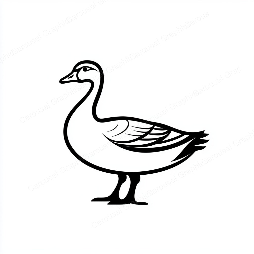 Geese Vector Graphic preview