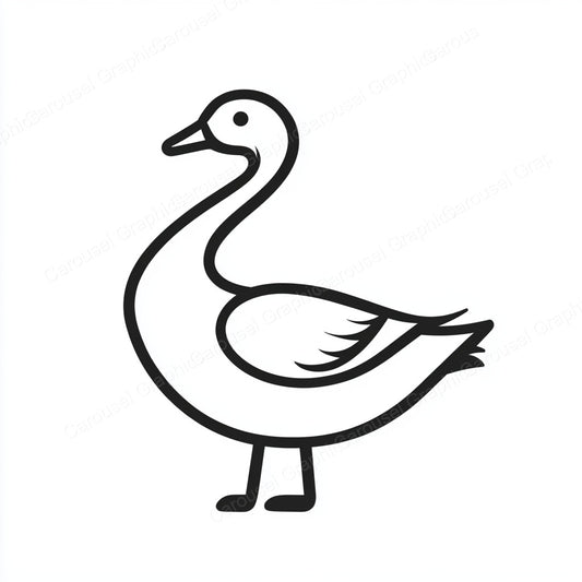 Geese Vector Graphic preview