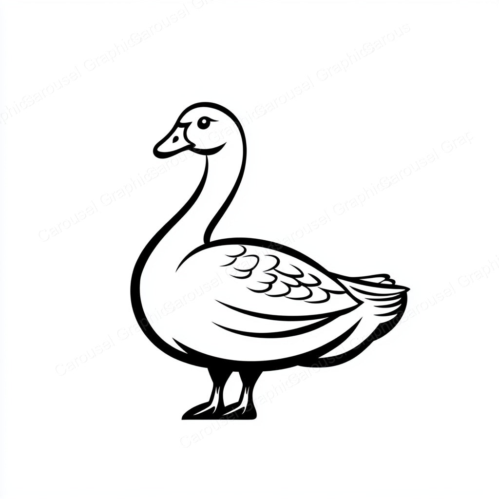 Geese Vector Graphic preview