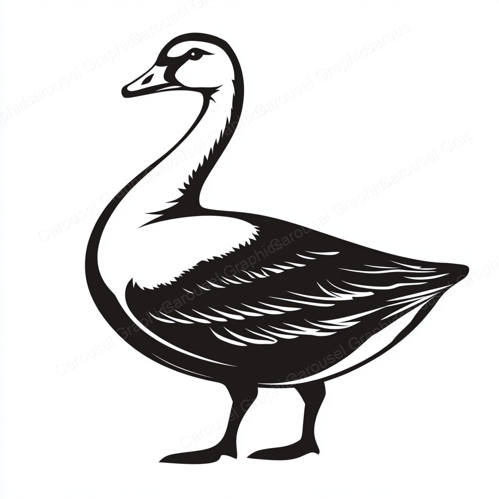 Geese Vector Graphic preview