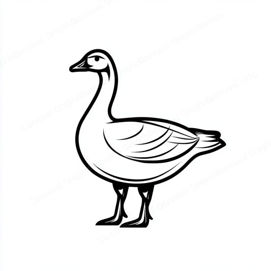 Geese Vector Graphic preview