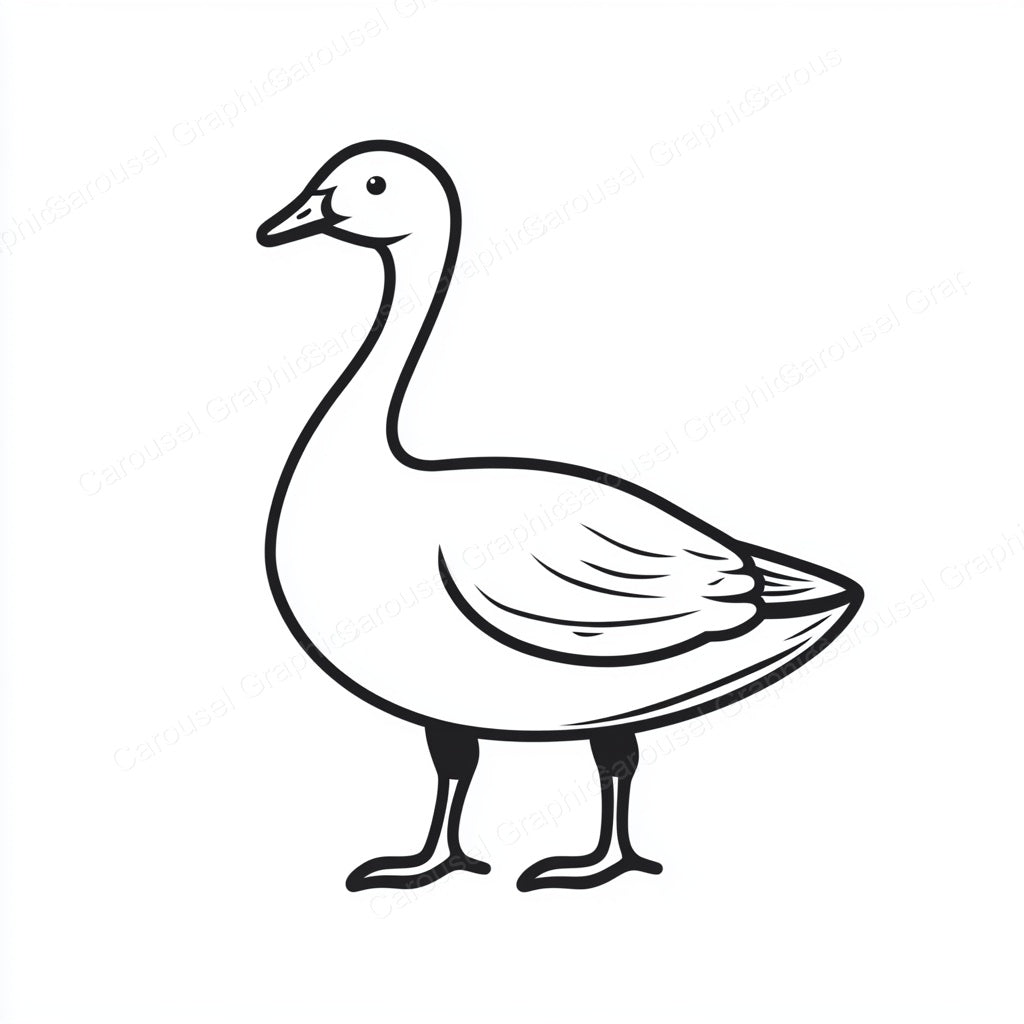 Geese Vector Graphic preview