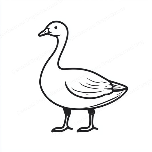 Geese Vector Graphic preview