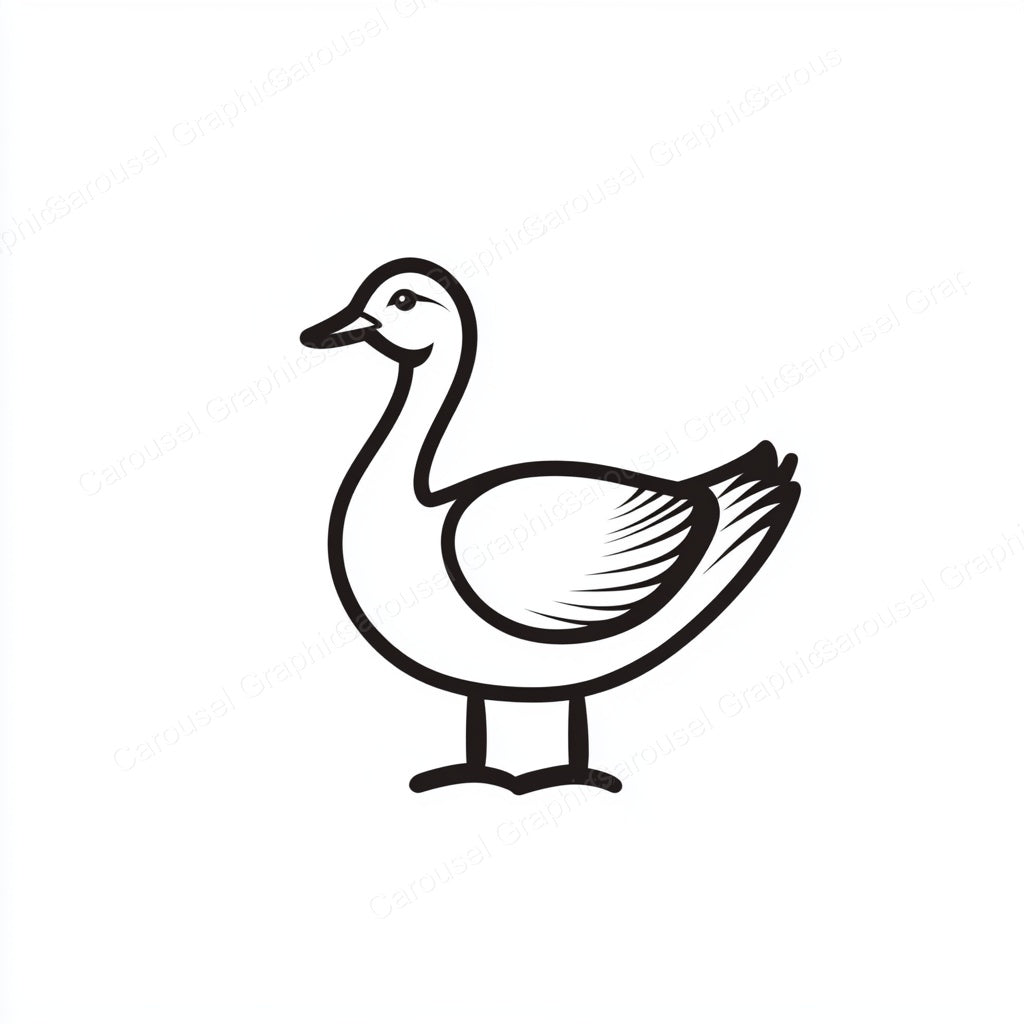 Geese Vector Graphic preview
