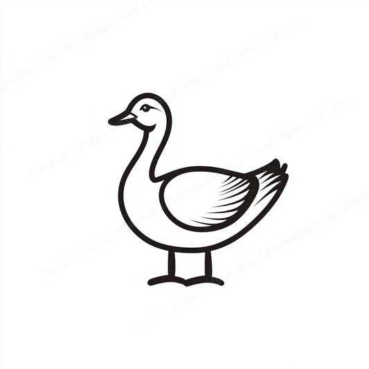 Geese Vector Graphic preview
