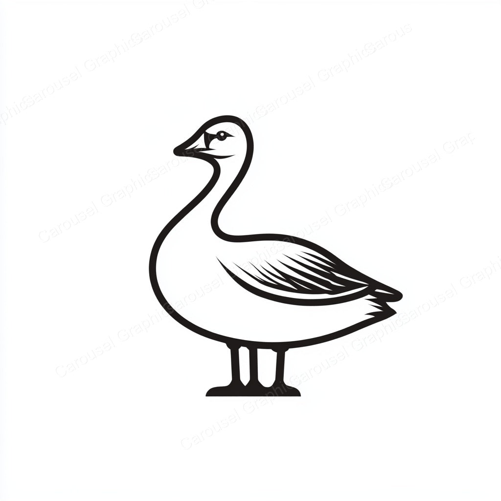 Geese Vector Graphic preview